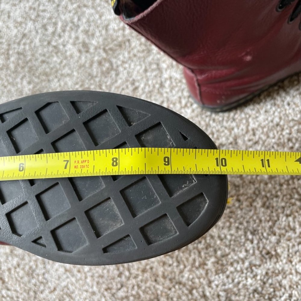 Dr Martens | Stratford Lace Up Boots in Oxblood - Picture 16 of 16